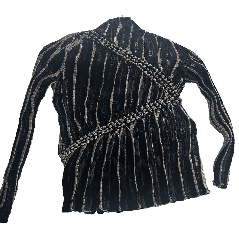 NWT Soft Surronding Brown Velvet‎ Boho victorian romantic ribbed stretch size M